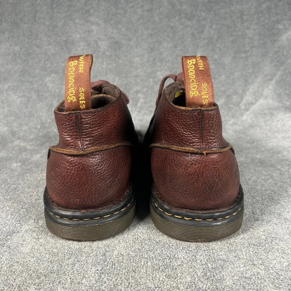 Dr Martens Sussex Chukka Boots Brown Pebbled Leather Mens 12 M Work AW004